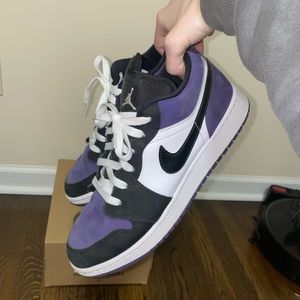 Retro Jordan 1 low purple